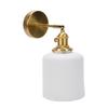 E27 LED Wall Lamp Sconce Pull Chain Switch Modern Wall Light Fixture for Bedroom Reading Indoor