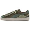 Suede Trippy Comfortable Lightweight Low-Top Sneakers Unisex Sneakers Military-Green Olive-Green 398656-05