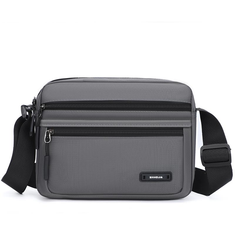 New Fashion Men's Crossbody Bag – Big Capacity Nylon Shoulder Bag with Multiple Pockets for Work & Travel