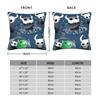 Hollow knight Cartoon Game Knight and Hornet  Pillow Case  Print Pillow Cover For Chair Sofa Home Decor Cute Funny Cushion Cover