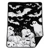 Kids Halloween Drawing with Brushes, 70 Cm, Parent-Child Coloring Blanket for Children