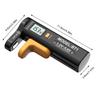 Batterietester Prüfer Tragbar Digitales Display Batterietestgerät Batterielebensdauer Tester Leicht & Allgemein für Haushalt
