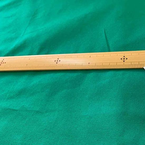 Nunojin Made in Easy to Handle Plain Oxford 108cm Cotton Club, Japan, Multi-Purpose, Cloth, Wide, 100% (Middle Green, 5m)