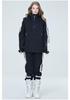 Unisex Couples' Ski Hoodie Set: Warm, Thickened Snowboard Suit for Men and Women.