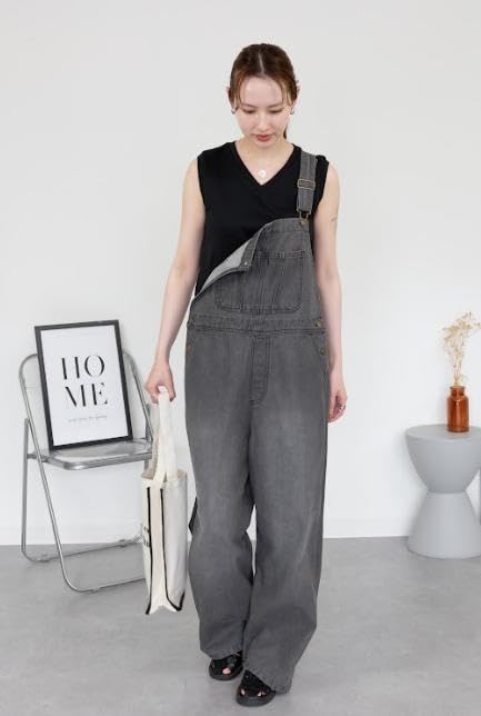 Longer Loose Office Short Retro Black [Emptio] Shirt, V-neck, Collarless, Elegant, Formal, Silky, Women's, Oversized, Body-covering, Commuting,