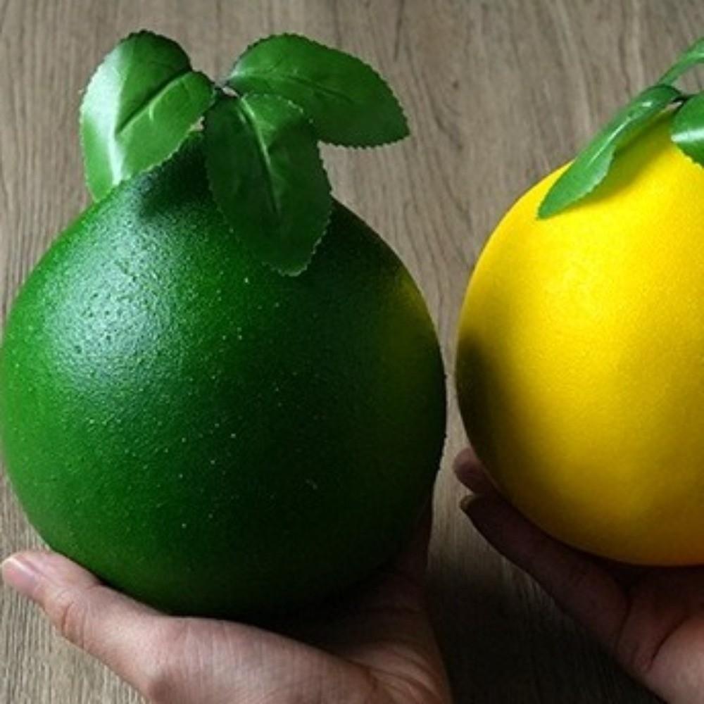 Foam Fake Grapefruit Lifelike Grapefruit Model Creative Artificial Fruit Pomelo Photo Teaching