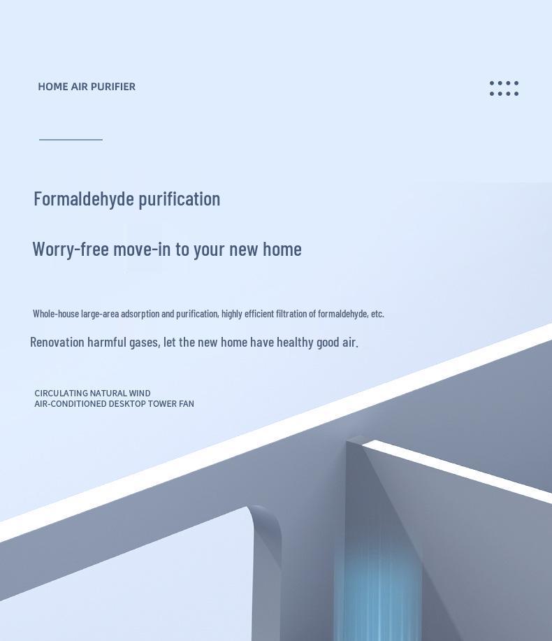 USB Air Purifier with Negative Ion Technology for Home - Formaldehyde Removal and Odor Filtration
