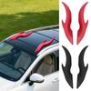 1 Pair Three-dimensional Car Roof Dragon Corner Decoration Adhesive Car Exterior Decor Dragon Horns Car Exterior Decor