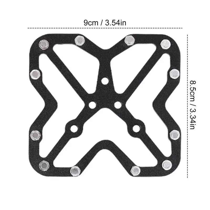 "Self-Locking Bike Pedals Quick Release for MTB/Road Bike, Lock Shoe Conversion Flat Pedals Cycling Accessories (Universal Fit)"