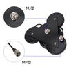 YNIBST Typ Magnetfußantenne mit RG58-Kabel für Auto Amateurfunkantennenfuß MJ-MP Schwerlast 3-Punkt-Verwendung,