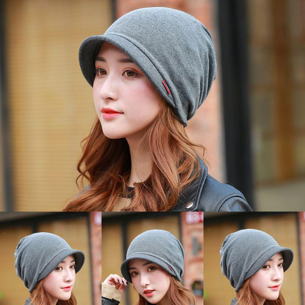 Fashion Multi-purpose Duck Tongue Cap Headscarf Cap Casquette Headgear Cap Hat Peaked Cap