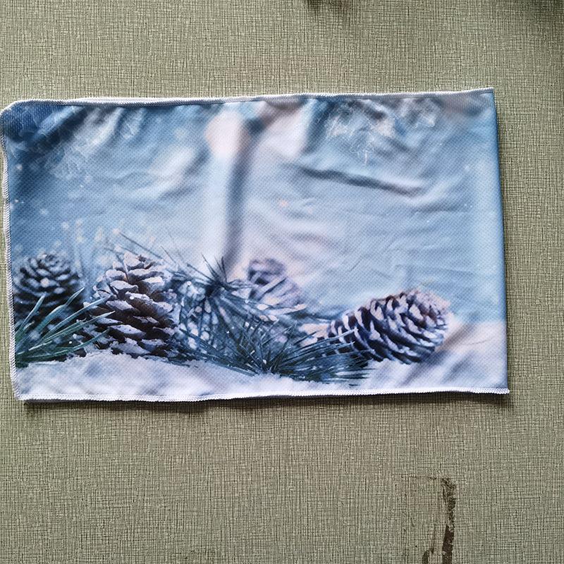 Microfiber Cooling Sports Towel – Digital Print Sweat-Absorbing Outdoor Fitness Towel