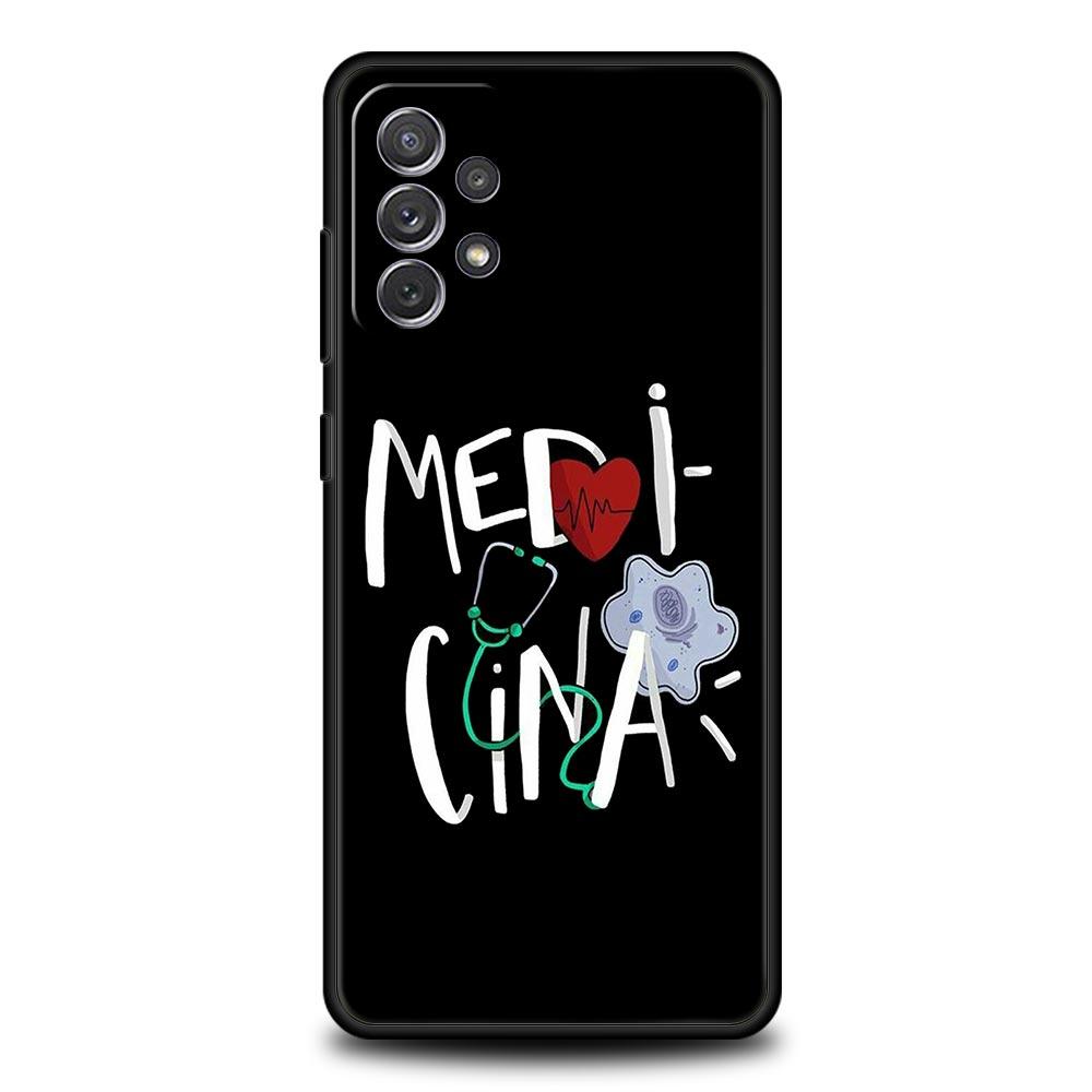 Phone Case For Samsung Galaxy A15 A13 A51 A71 A41 A31 A21S A03S A05 A35 A55 A23 A25 A33 A53 A73 5G Cover Doctor Nurse Medical