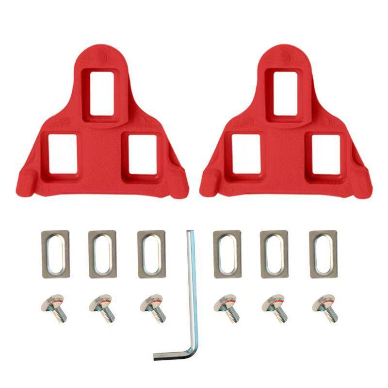 Selbstschließendes Cleat-Set für Rennrad-Fahrradschuhe