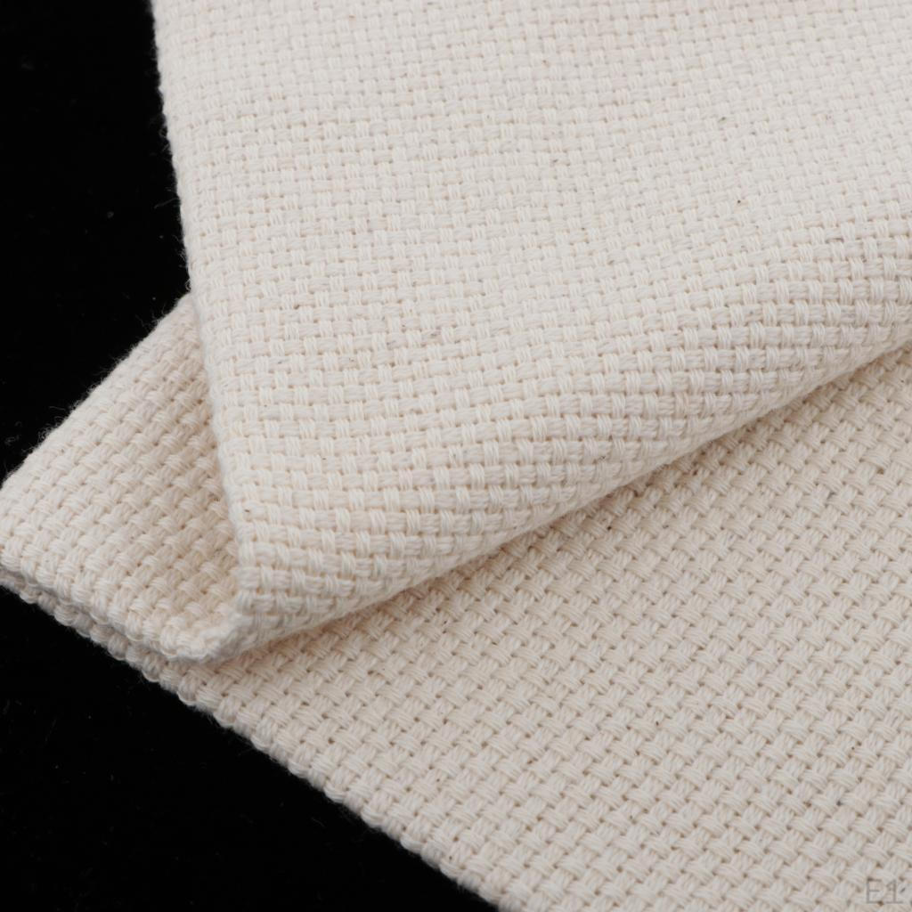 Cloth Beige Stitch for Embroidery and DIY Rug Hooking