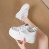 Women's height increase CM spring and summer new small versatile thick-soled muffin bottom increase casual shoes