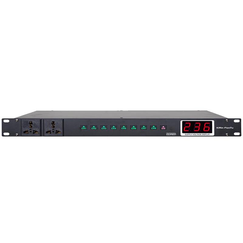 KRFIONTU Conference Audio 8-Channel RS232 Power Sequencer (CN Version)