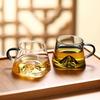 High Grade Coffee Mug View Mountain Glass Cup With Handle Personal Special Coffee Water Tea Mug For Office Home Daily Drinkware