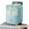 Portable Shoe Bag Dustproof Waterproof Large Capacity Foldable Storage Organizer for Travel Gym Daily Use 1Pcs