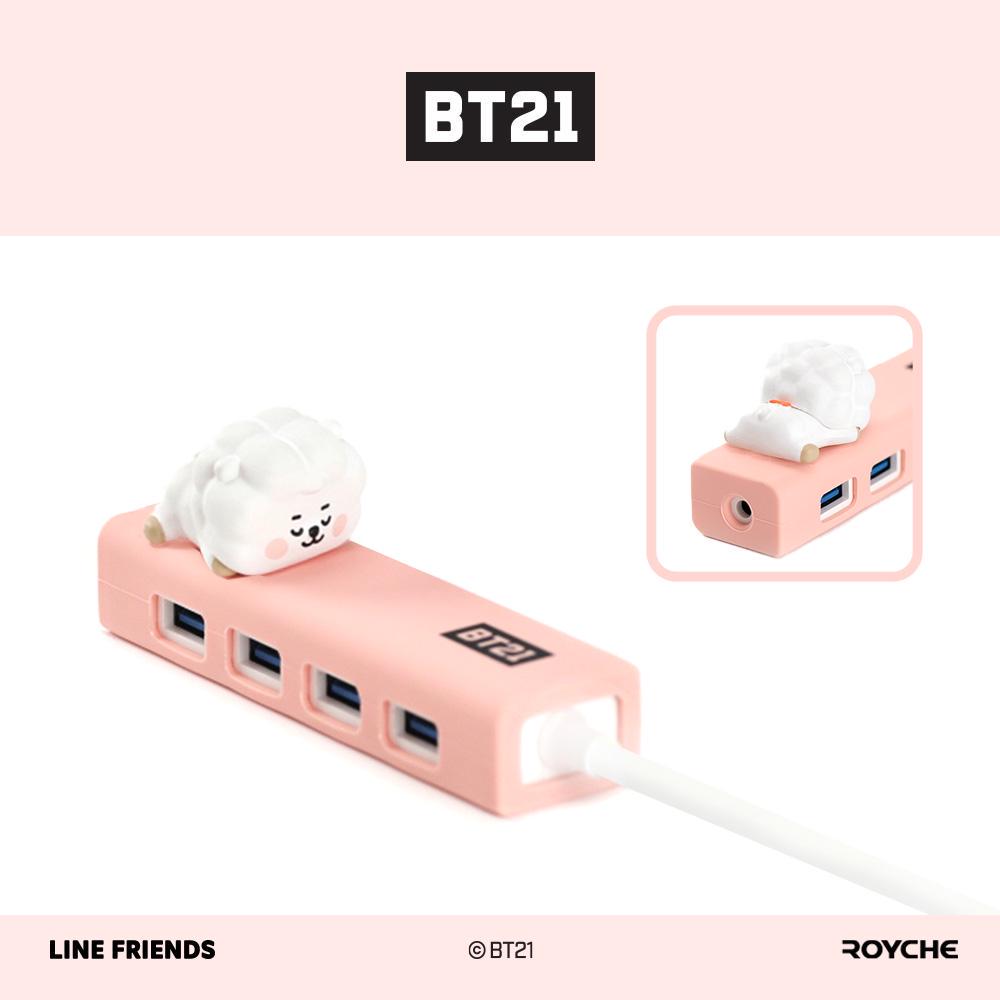 BT21 Hub USB Baby Fugure di Royche