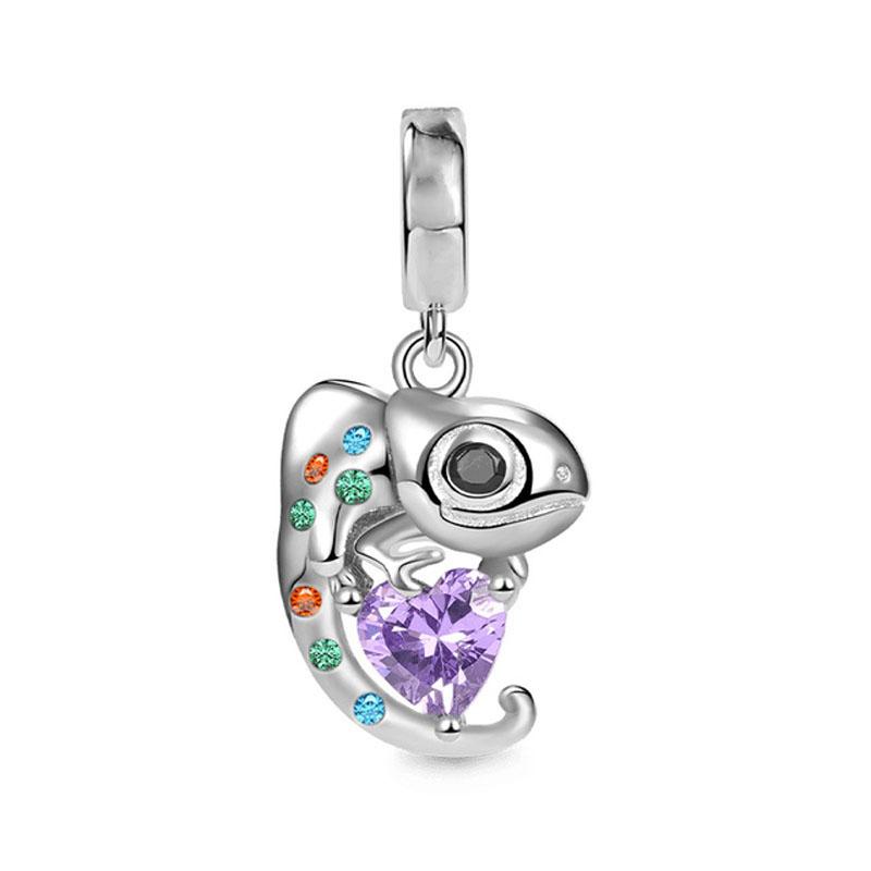 Copper Plated Animal Dog Cat Owl Glow At Night Charms Pendant Beads Fit Original Pandora Bracelet Women Jewelry