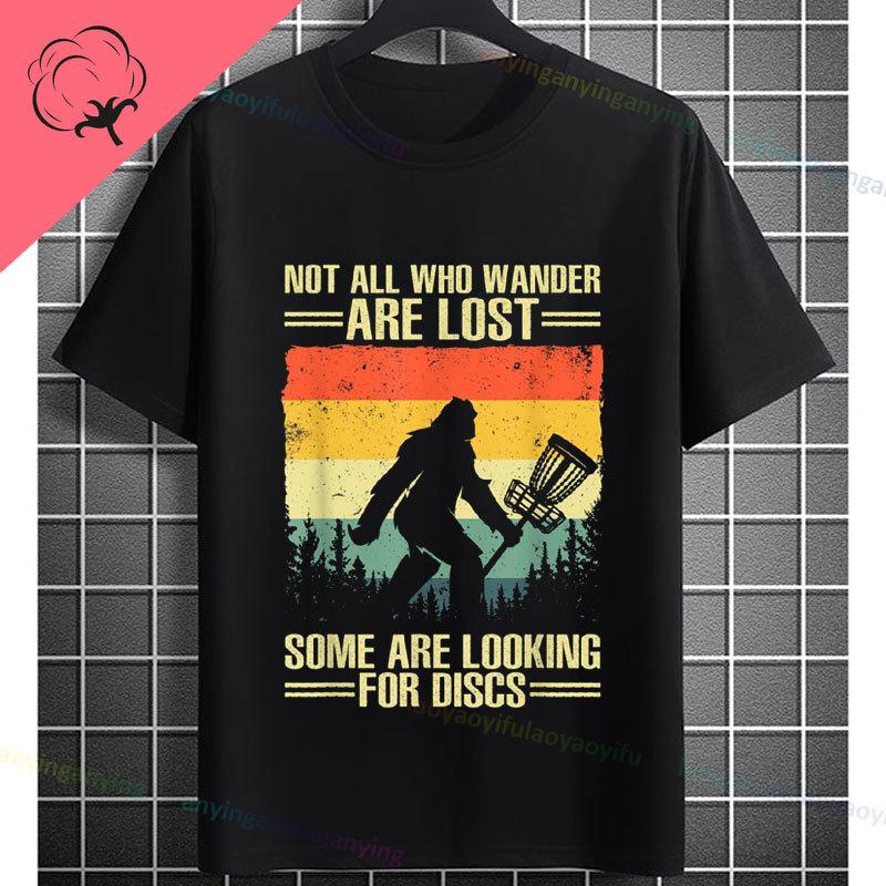 Lustiges Ich Liebe Es Wenn Meine Frau Mich Disc Golf Spielen Lässt Grafik T-Shirt 100% Baumwolle Kurzarm Humor Stil Lässiges Sport T-Shirt