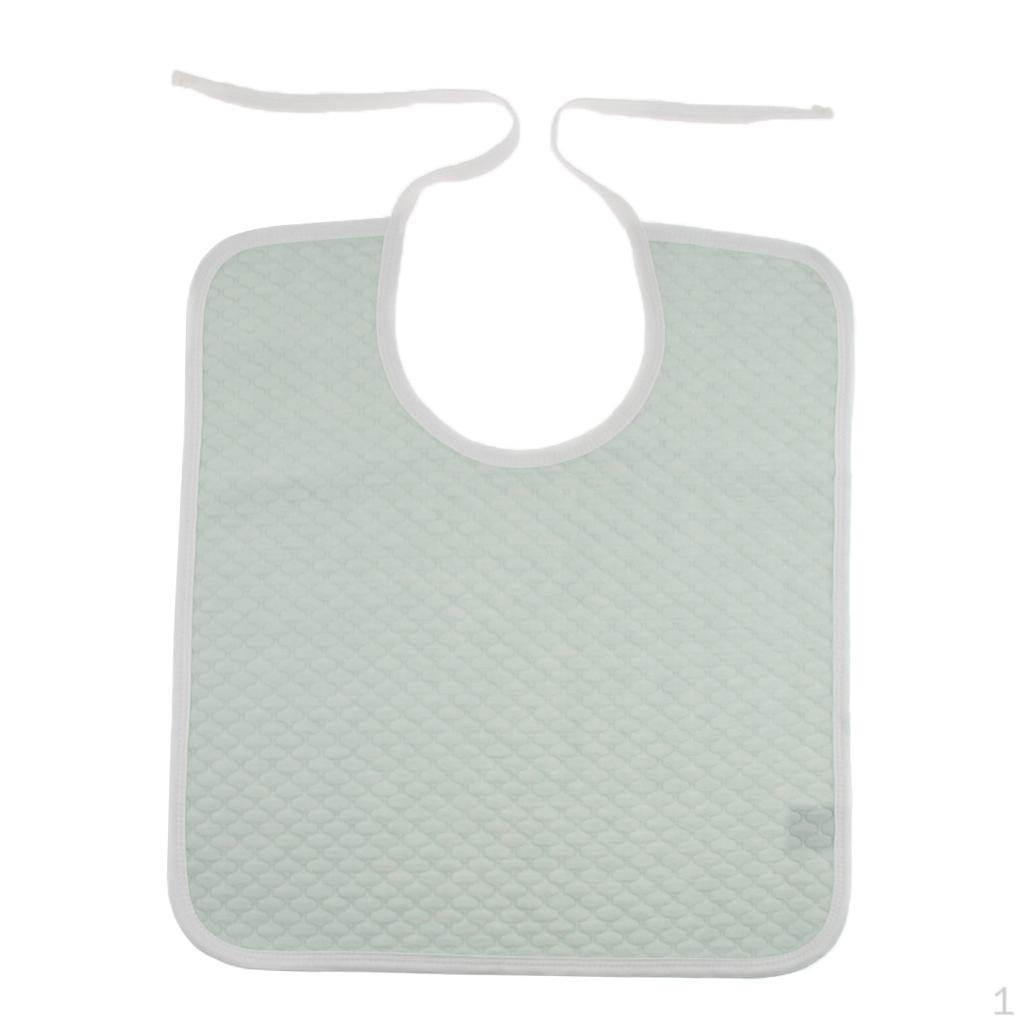 Adults Cotton Waterproof Reusable Meals Bibs Feeding Saliva Towel
