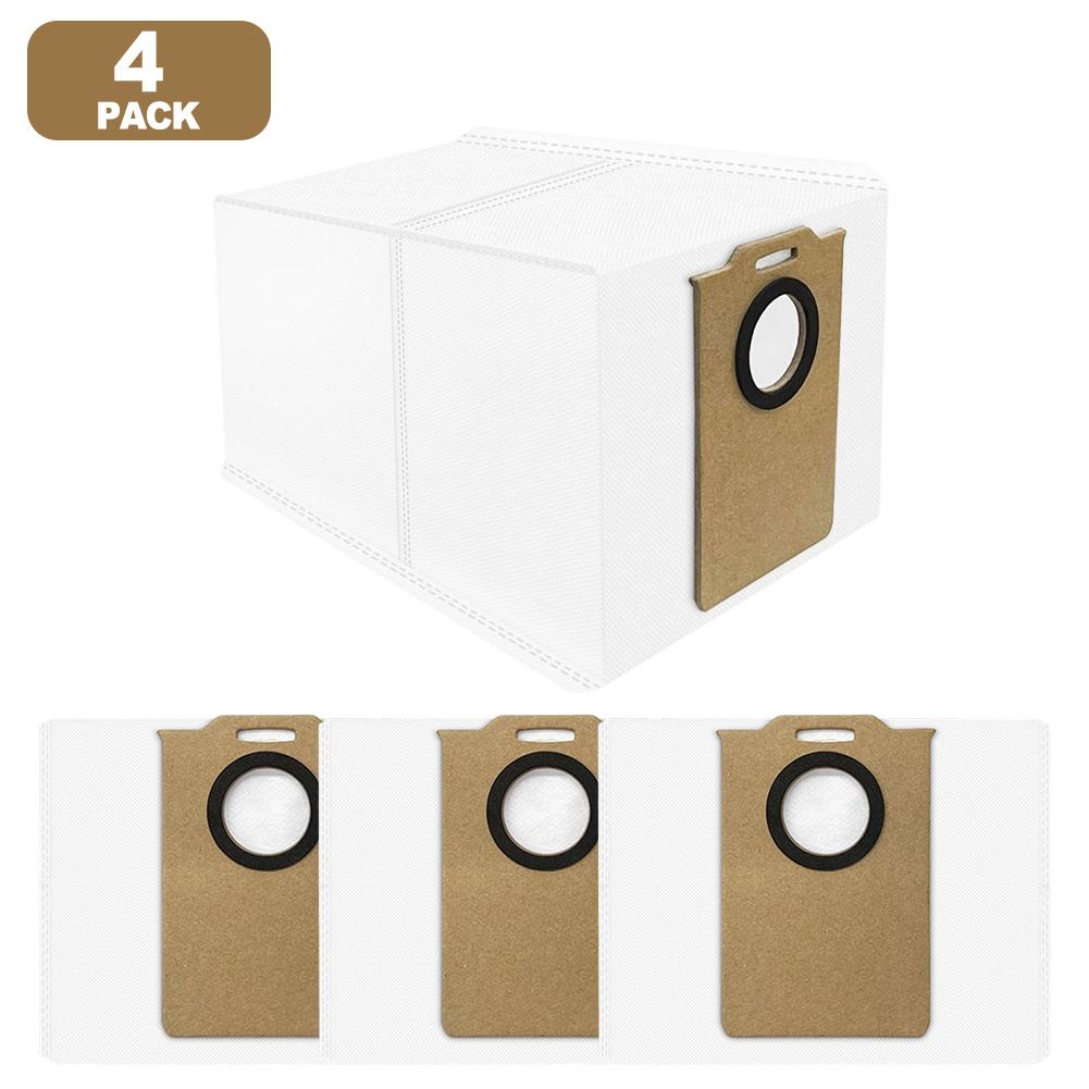Vacuum Cleaner Dust Bag For Lubluelu L15 Max Robot Vacuum, 3.5 Litre Capacity Self-Emptying Base, Meltblown Fibre Filter