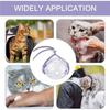 Breathable Cat Muzzle Mask Anti-bite Pet Grooming Mask Cat Hood Kitten Mouth Cover  for Bathing