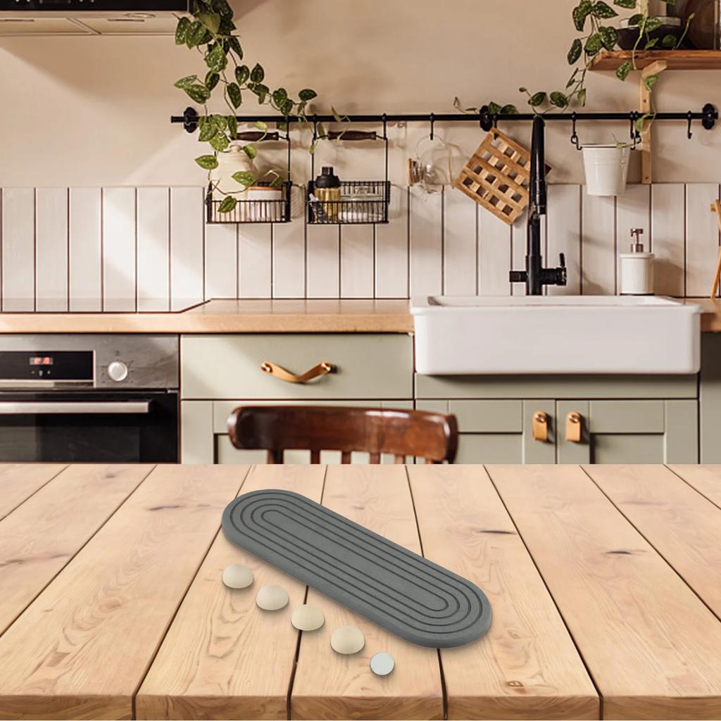 Für Getränke Für Kerzen Saugmatte Mehrzweck-Untersetzer Für Getränke Saugtablett 30x10CM Stilvolles Design