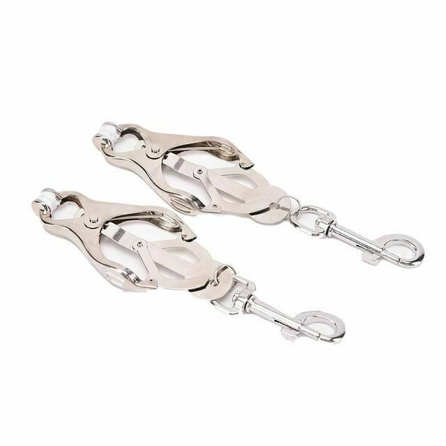 Nipple Clamps  Slave Accessories  Kink Fetish Nipple & Clitoral Toys