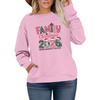 Women's Fashionable Casual Plus-Size Long Sleeve Pullover Printed Sweatshirt