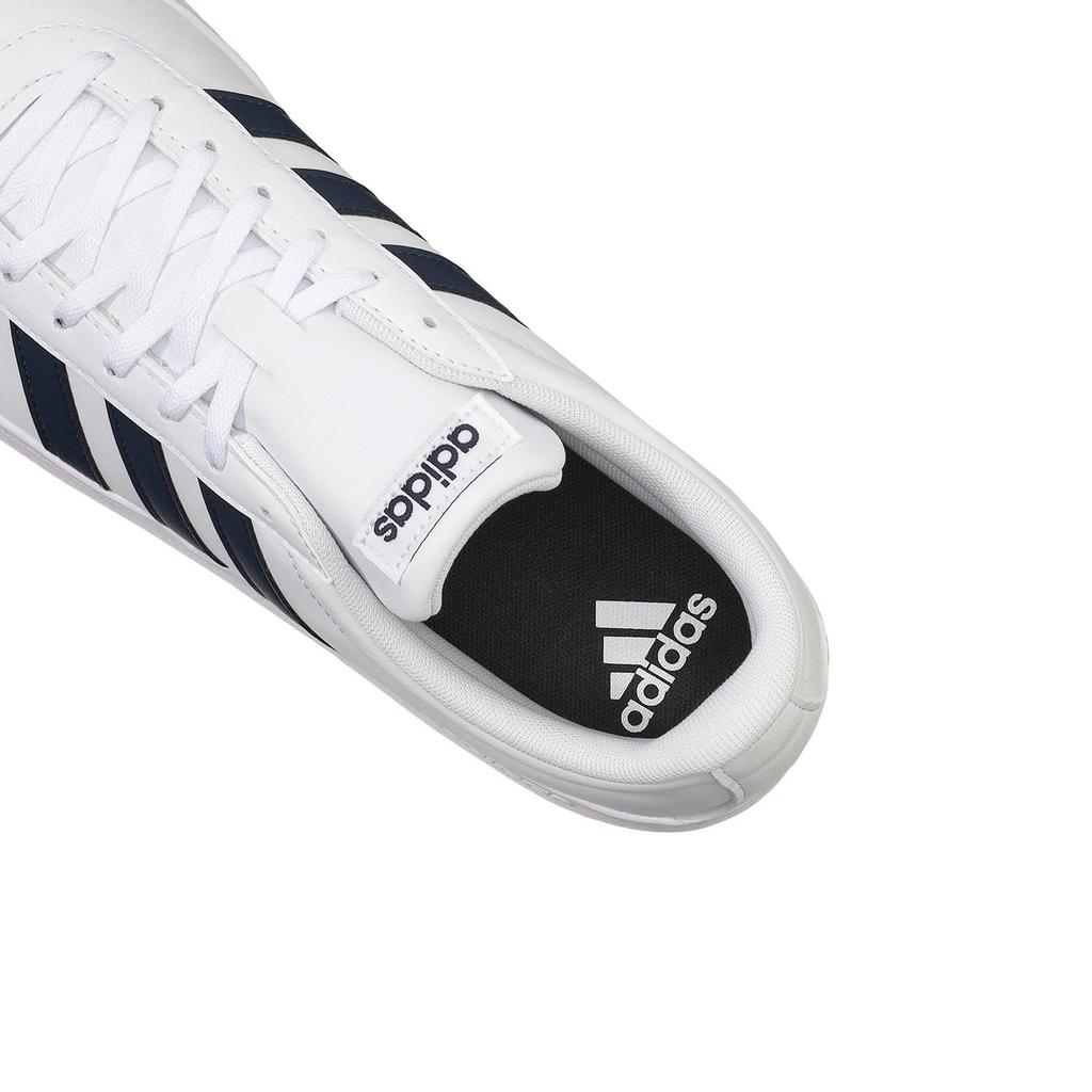 Adidas VL Court Base Size Footwear, White/Shade/Gray, ID3709, Japan, 27.5cm
