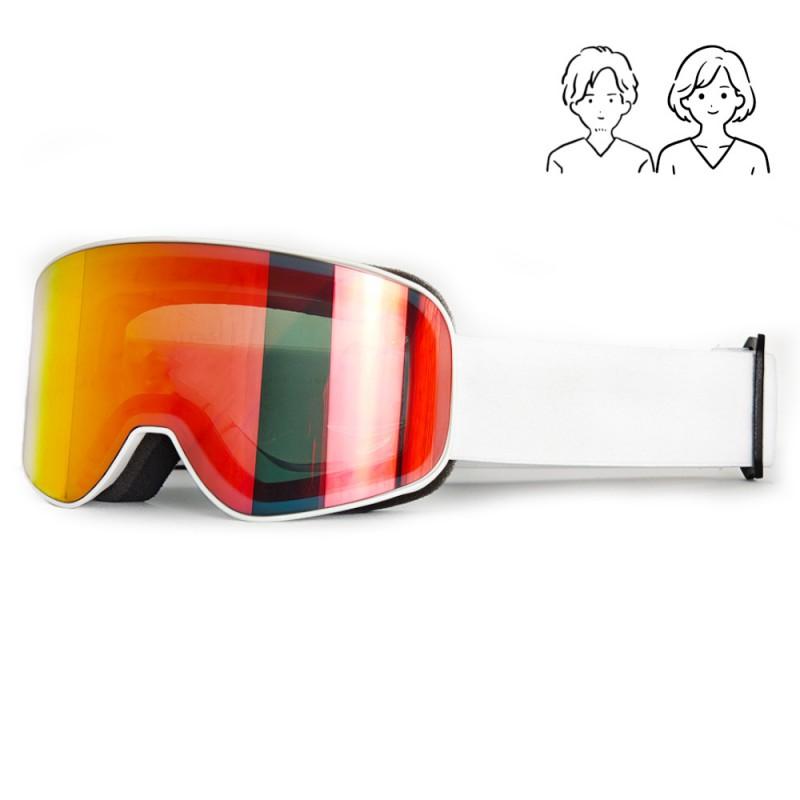 Dual-Layer Anti-Fog Ski Goggles With Prescription Lens Compatibility Snow Sports Cycling Outdoor Activities