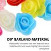 200 Pcs Bubble Rose Foam Flowers DIY Arrangement Wedding Decor Scene Garland Material Simulation Simulate Simulated Wreath