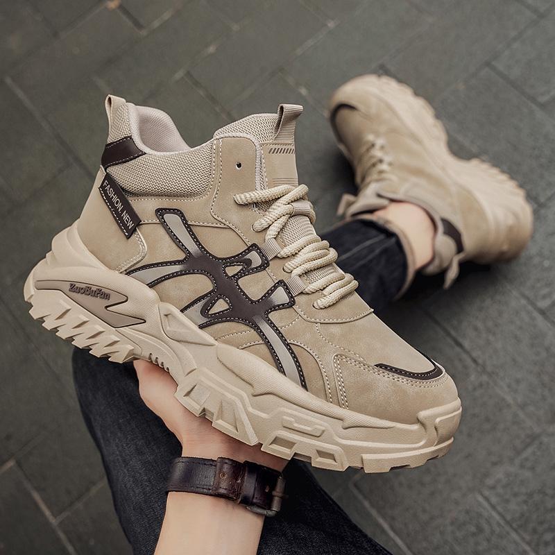 Men's Work Boots Autumn/Winter New Style for Men's Outdoor Climbing, Durable Sports and Casual Work On Construction Sites