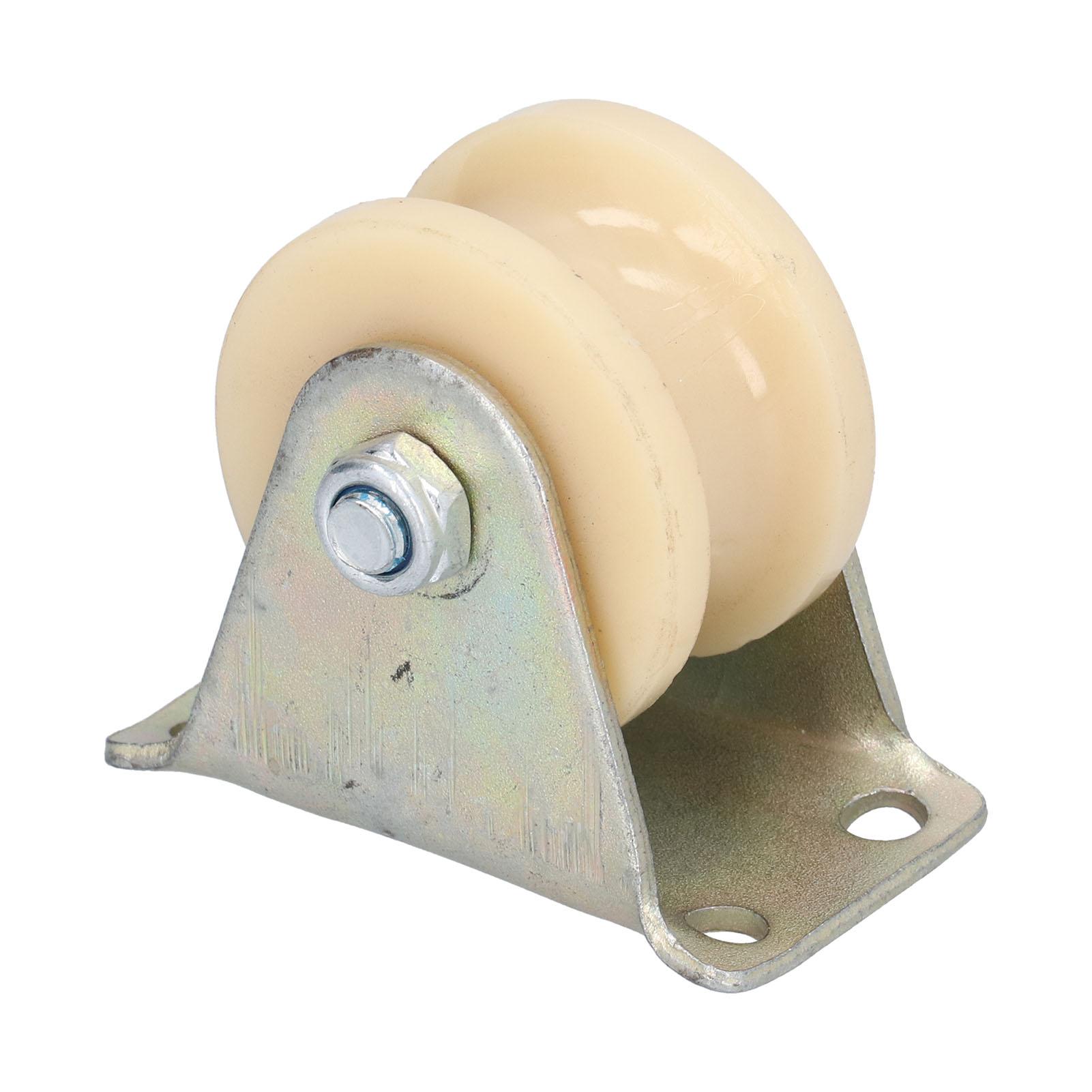 

50mm UType Groove Wheel Heavy Duty Wire Rope Rail with 2.5mm Bracket for Lifting Equipment