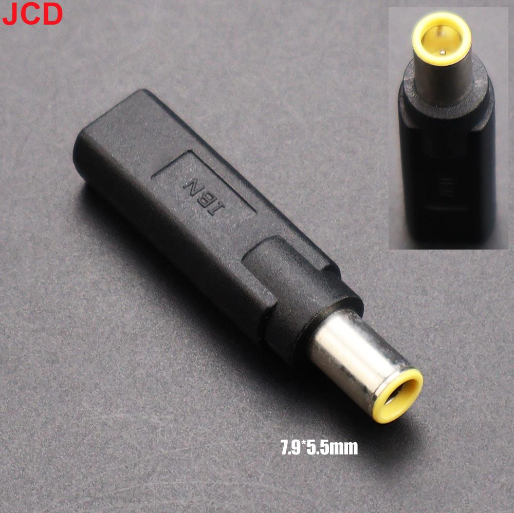 1P USB Type-C Female To DC 7.4x5.0 4.5x3.0 5.5x2.5 5.5x2.1 Male Plug Power Connector Laptop Adapter Converter For Lenovo HP Dell