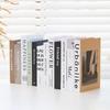 Minimalist Faux Book Decor for Living Room Display