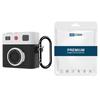 Retro Camera‑Shape Silicone Earbud Protective Case With Metal Keychain Washable Anti‑Dust Cover For AirPods Pro 2