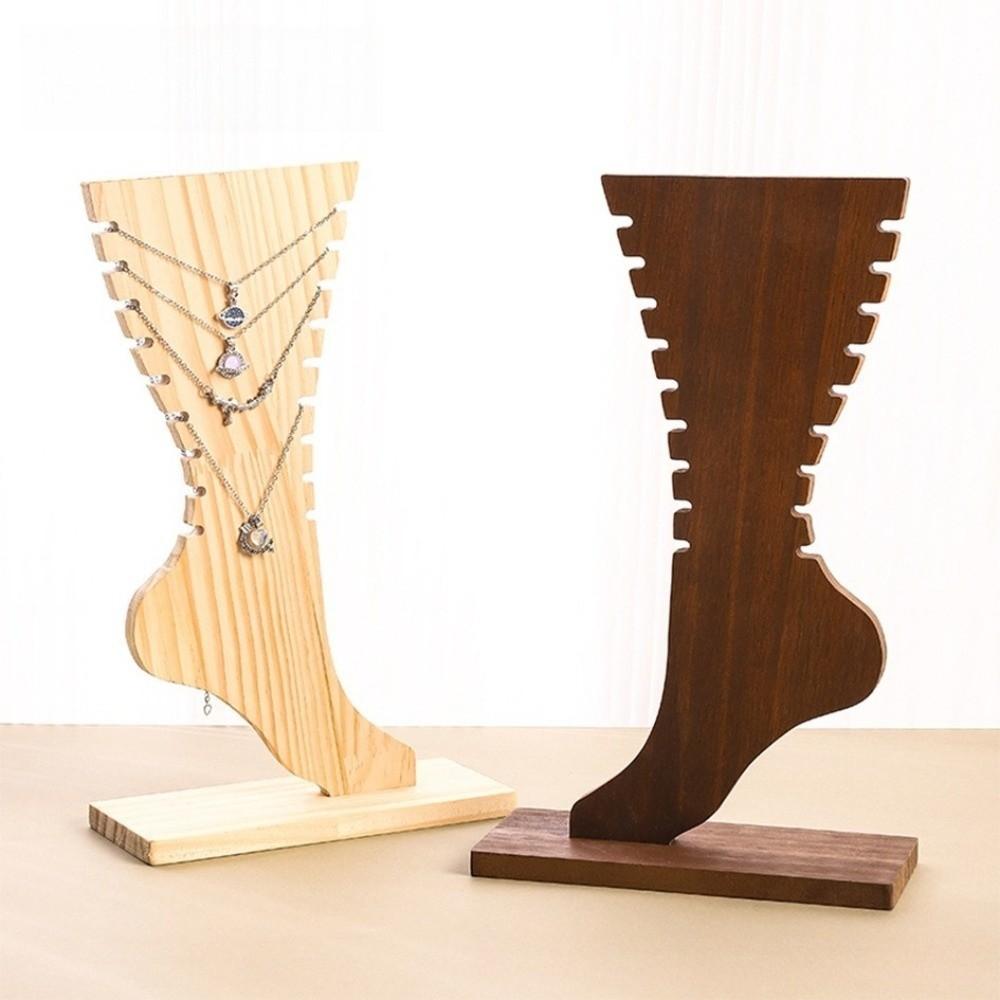 Foot Shaped Fashion Jewelry Display Stand Large Capacity Jewelry Storage Rack  Home Decors