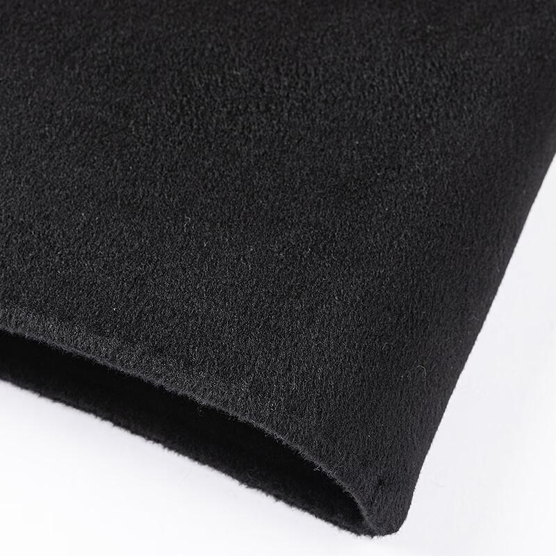 FAPAI Men's 70% Merino Wool Lapel Mid-length Overcoat