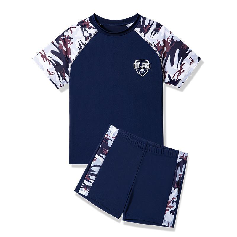 

Комплект купальников из двух частей для мальчиков-подростков - Плавки для обучения плаванию 6XL for 35-42.5 kg