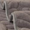 Thicken Short Plush Sofa Cover Living Room Leaves Jacquard Sofa Towel Anti-slip Solid Color Sofa Protector Slipcovers Removable