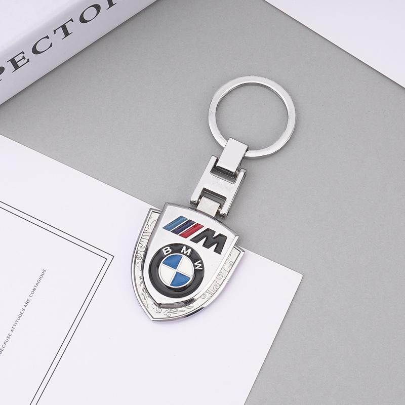 Metal Car Logo Key Fobs Keyring Key Chain For BMW 530i 540i 550e 750e 740i 760i X1 X2 X5 X6 X7 M5 iX1 iX2 iX XM i5 i7 2024 2025 blfg97