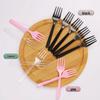 Homeglen Pink Disposable Cake Cutlery Set (100 Sets)