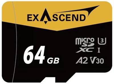 Karta Pamięci Exascend Catalyst UHS-I Micro 64GB