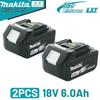 100% original Makita 18V battery 6.0Ah 9.0AH rechargeable battery Makita 3.0Ah 5.0Ah charger BL1850B BL1860B  power tool battery