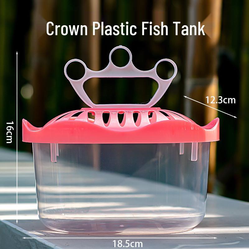 Portable Transparent Turtle & Reptile Tank – Small, Medium, Large