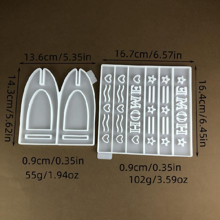 Easy Release Silicone Mold for Creative Desk Display Items Decoration Desktop Ornament Mould for Crafting Enthusiast